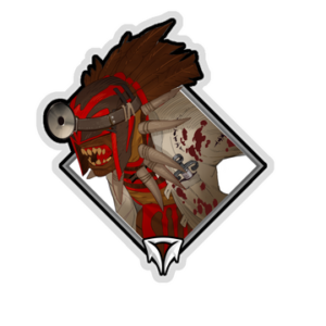 Fallen Crown sticker: Blood Priest