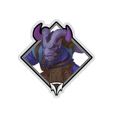 Fallen Crown Sticker: Riki